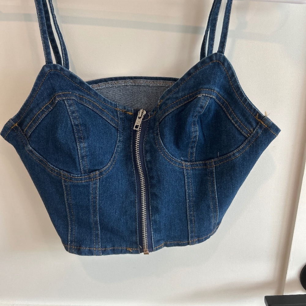 💙NEW DENIM TOP💙NWOT